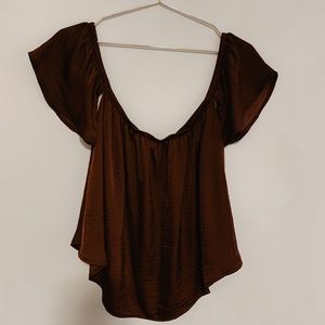 American Eagle off the shoulder top
